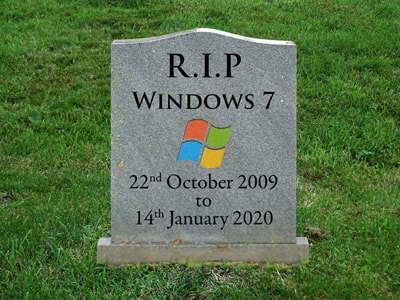 R.I.P Windows 22.10.2009 - 14.01.2020